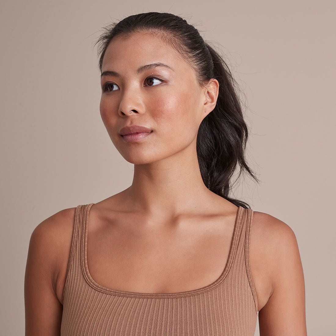 target knit crop top