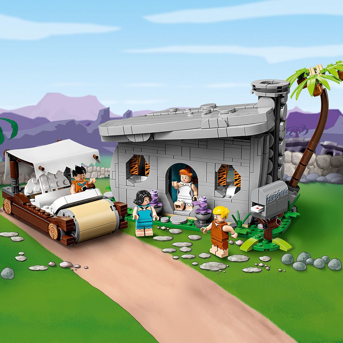 fred flintstone lego