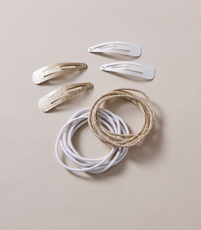 16 Pack Hair Clips and Hair Ties - White | Target Australia 16 Pack Hair Clips and Hair Ties - White | Target Australia