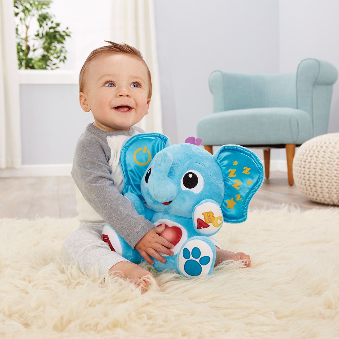 little tikes elephant soft toy