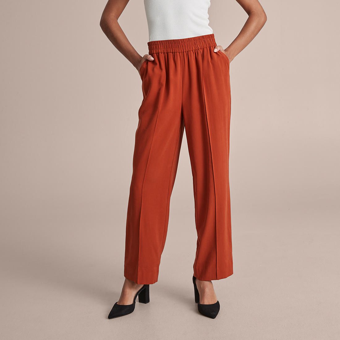 Preview Wide Leg Pull On Pants | Target 