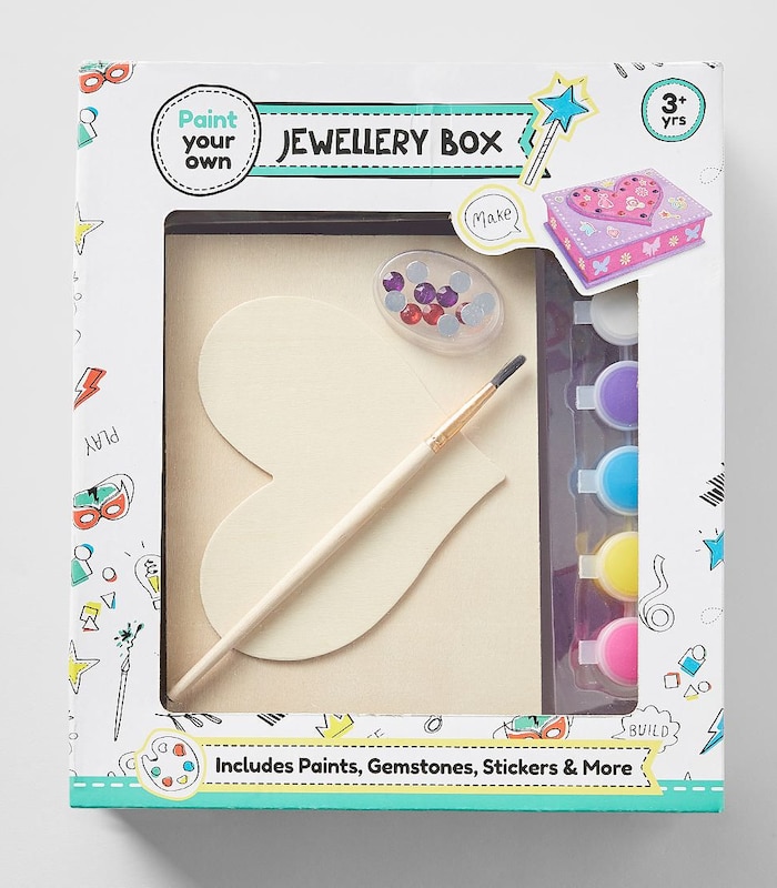 Paint Your Own Jewelry Box