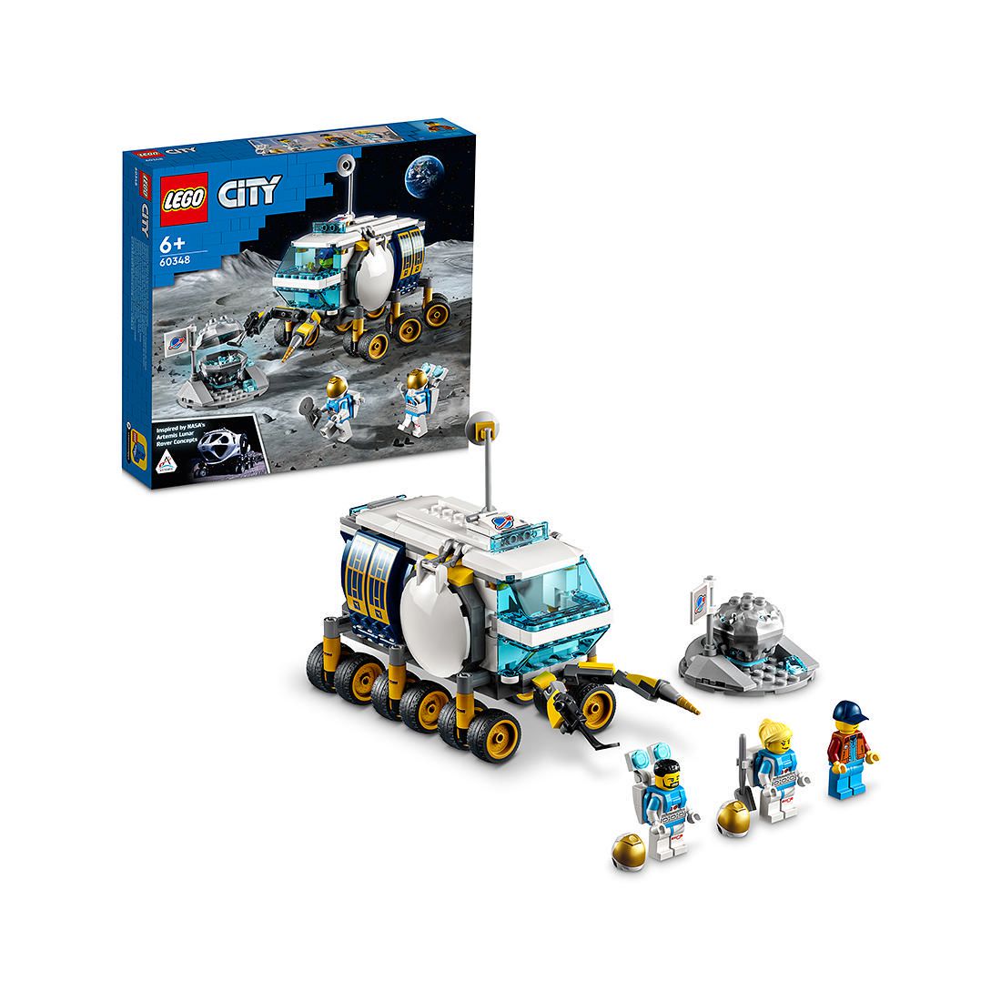 LEGO\u0026reg; City Space Port Lunar Roving Vehicle 60348 | Target Australia
