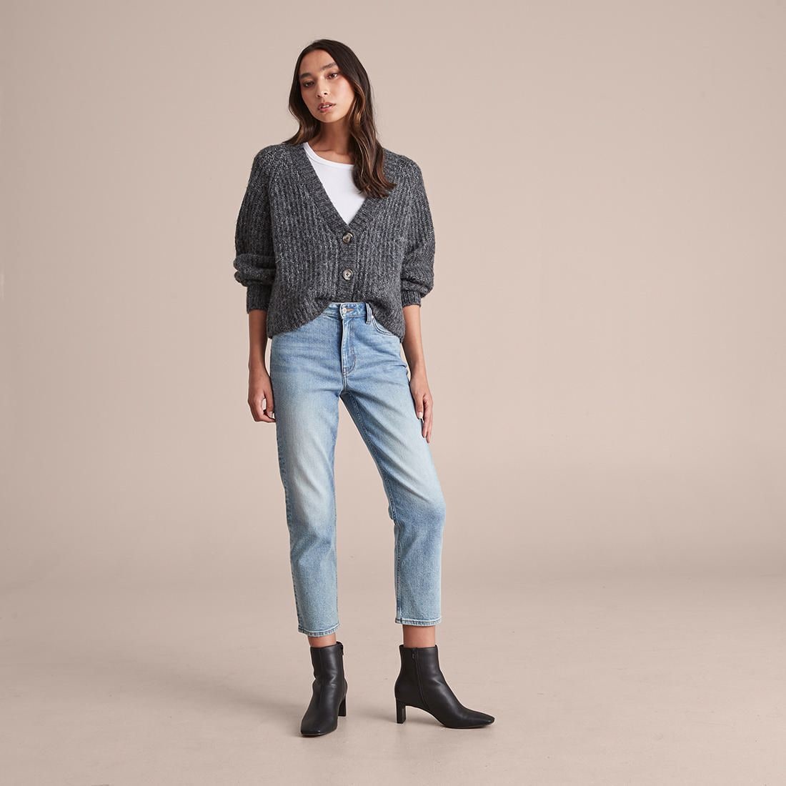 Fluffy Cropped Cardigan | Target Australia