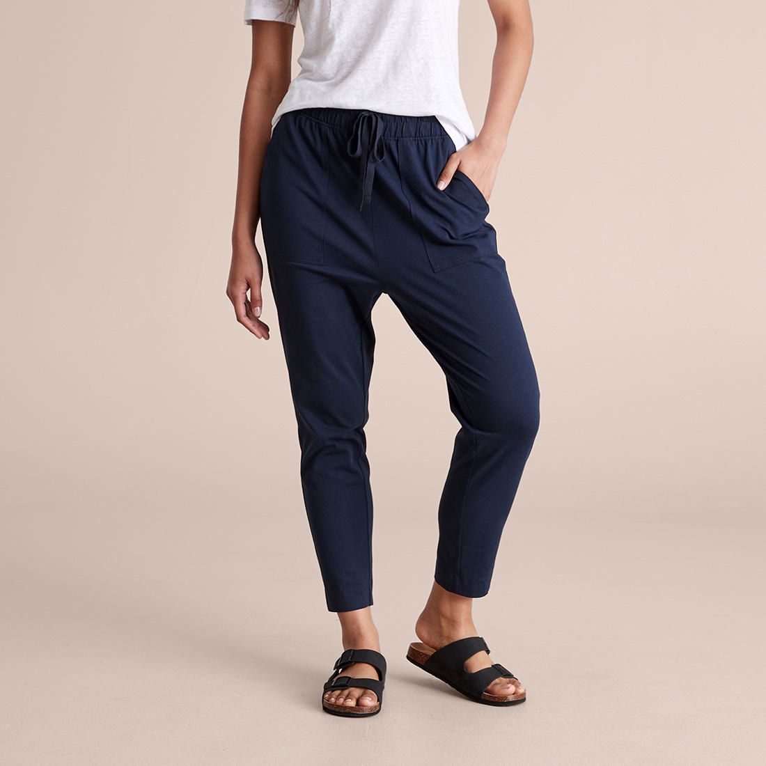 Jersey Drop Crotch Pants | Target Australia