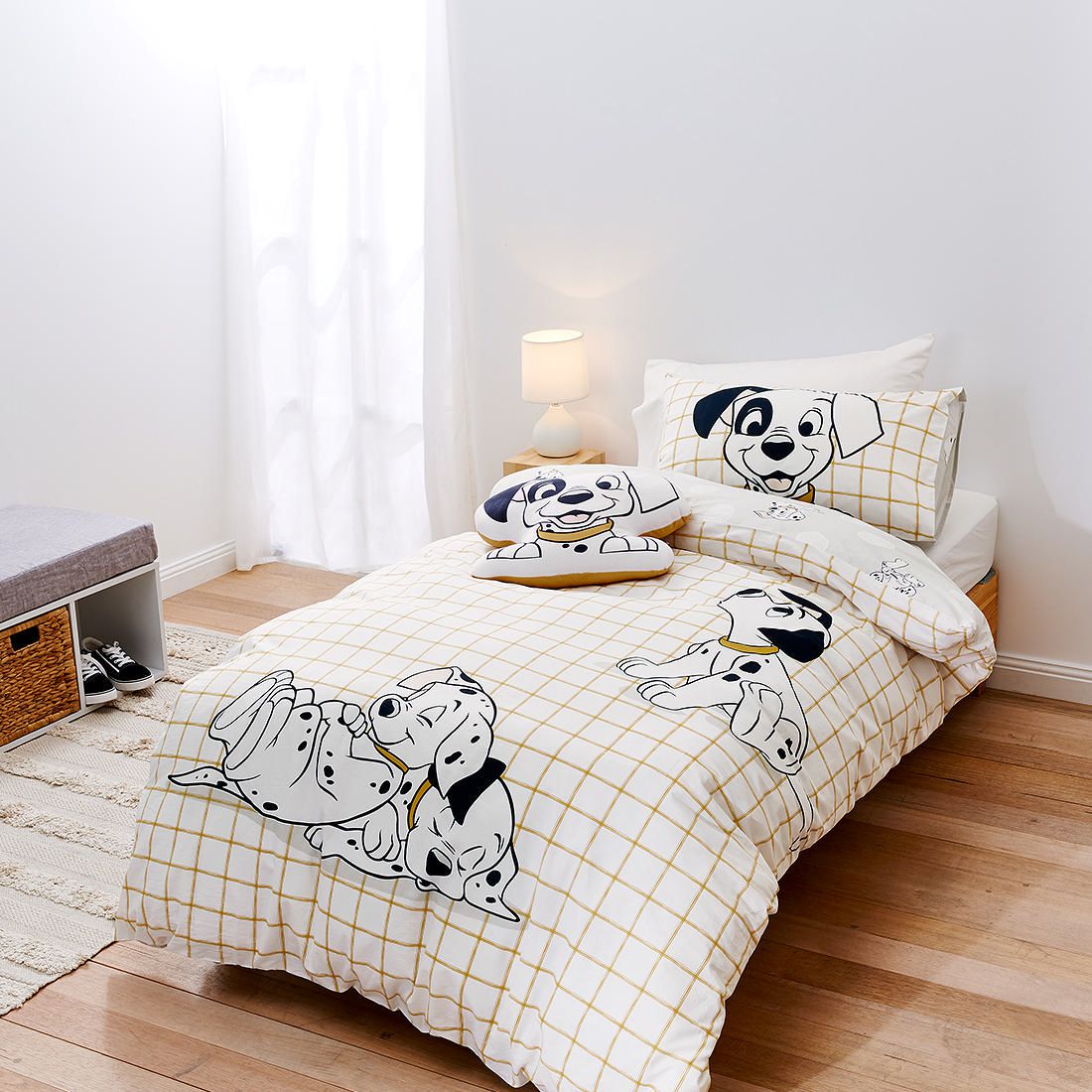 101 dalmatians crib bedding set