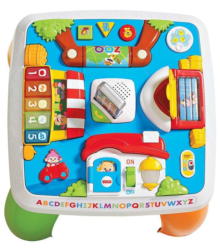 Fisher price laugh and learn table recall