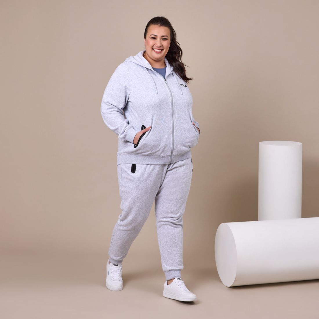 plus size fila tracksuit