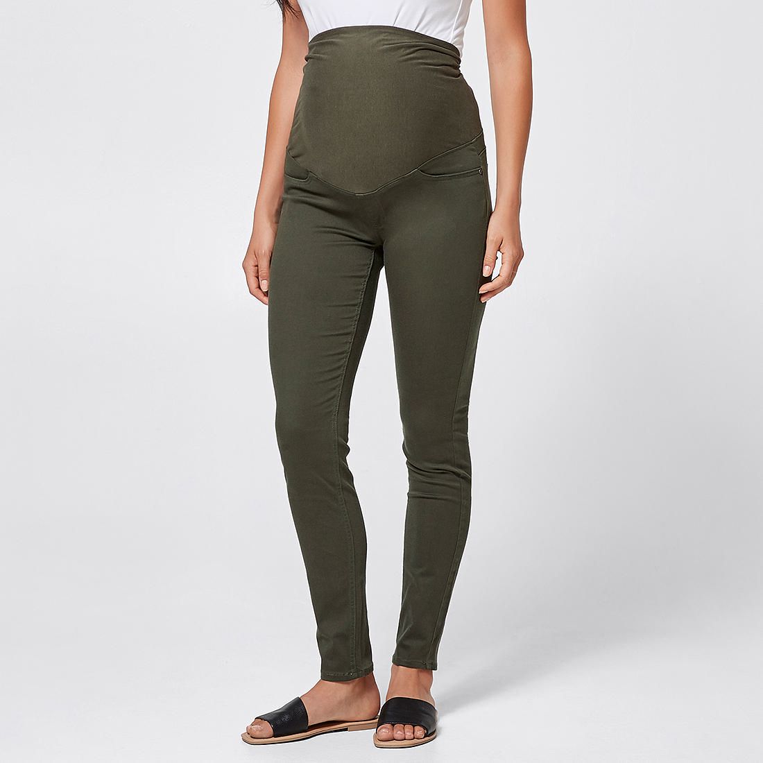 Maternity Over The Belly Drill Pants 