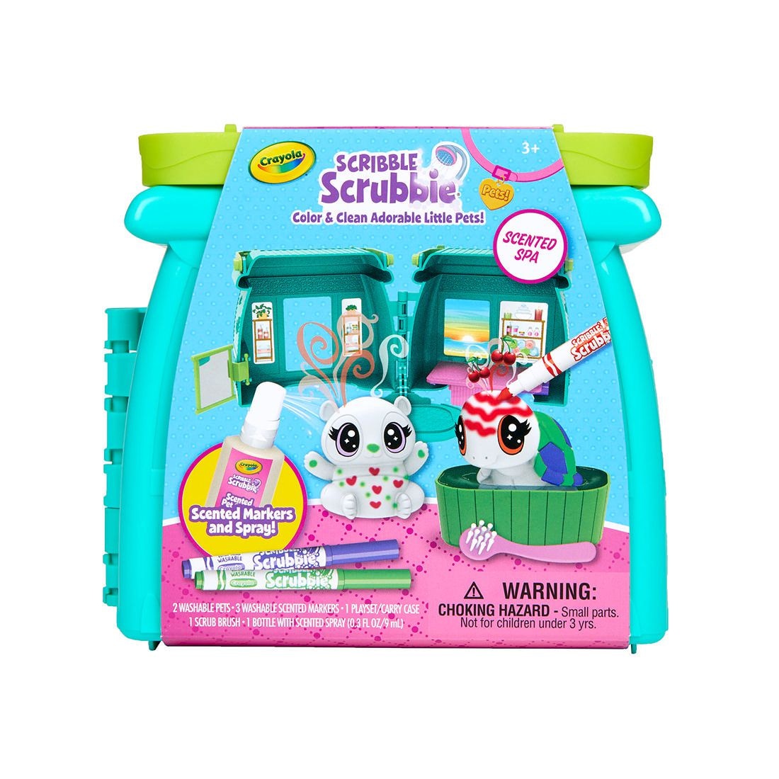 Crayola Scribble Scrubbie Pets Scented Spa Target Australia