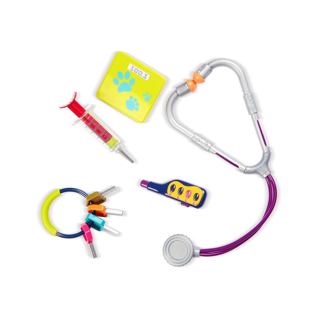 B. Toys Toy Vet Kit For Kids Critter Clinic : Target