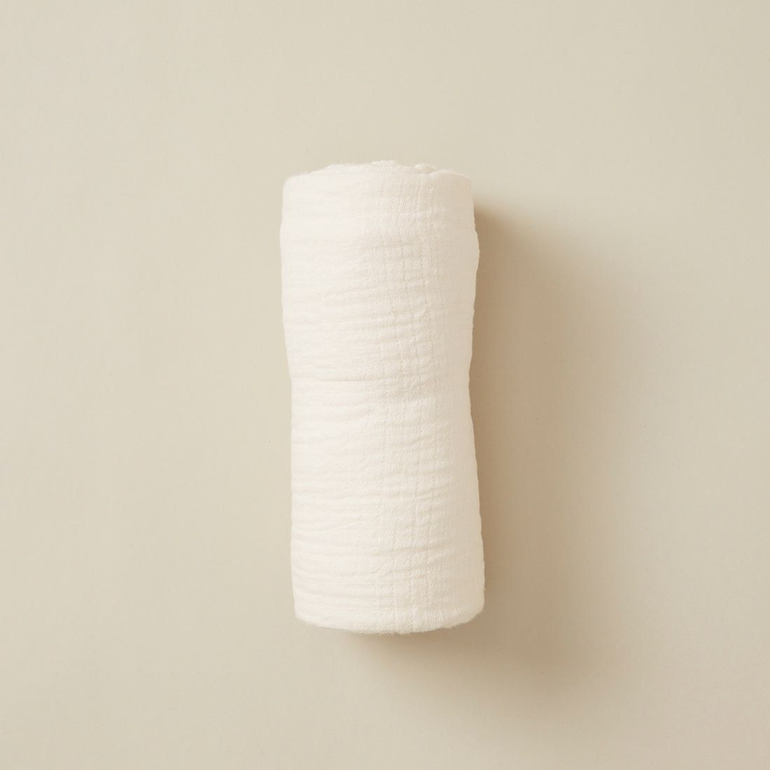 white muslin wrap