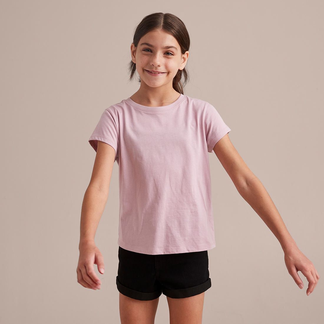Organic Cotton T-shirt - Pink | Target 