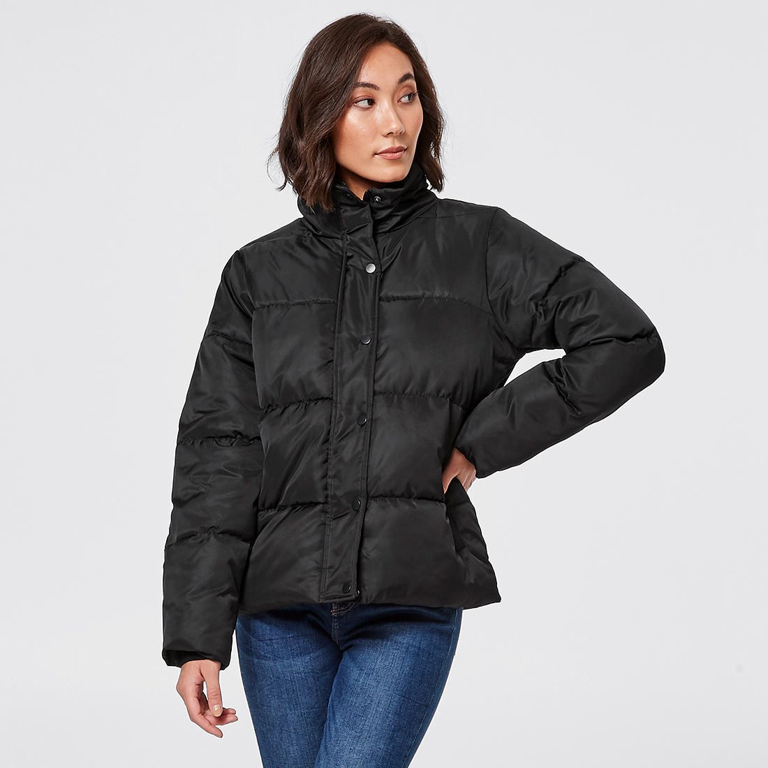 black puffer jacket target