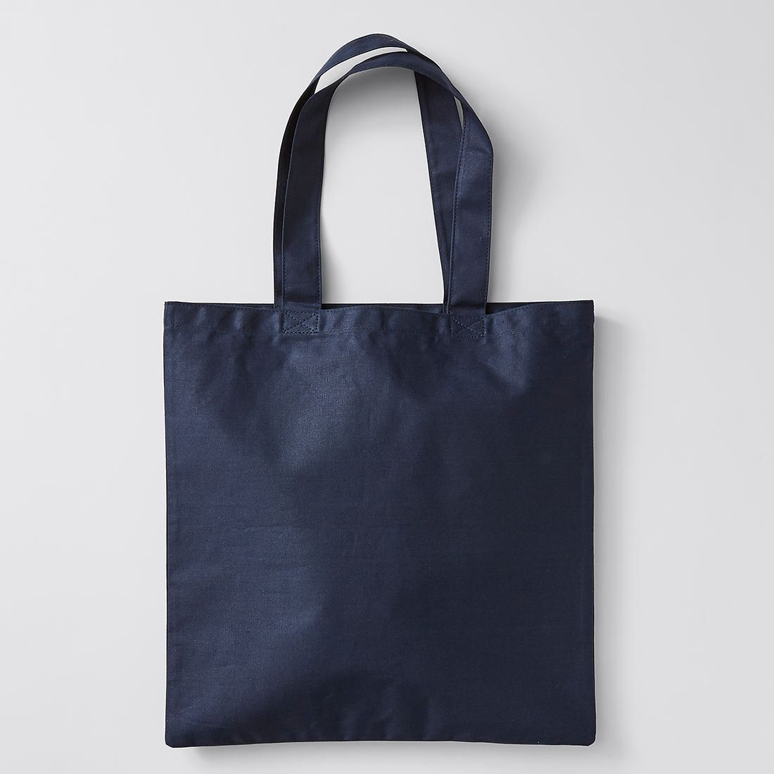 navy shopper tote bag