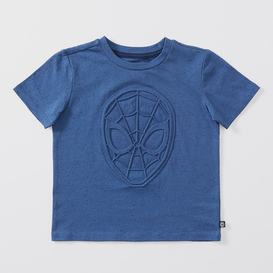 blue spiderman shirt