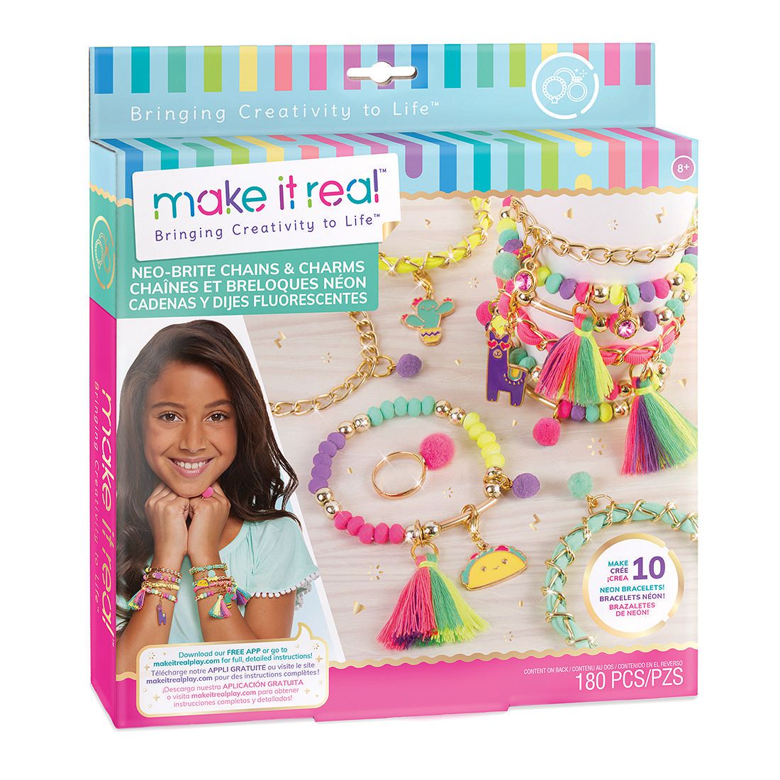 Make It Real Neo Brite Chains \u0026 Charms 