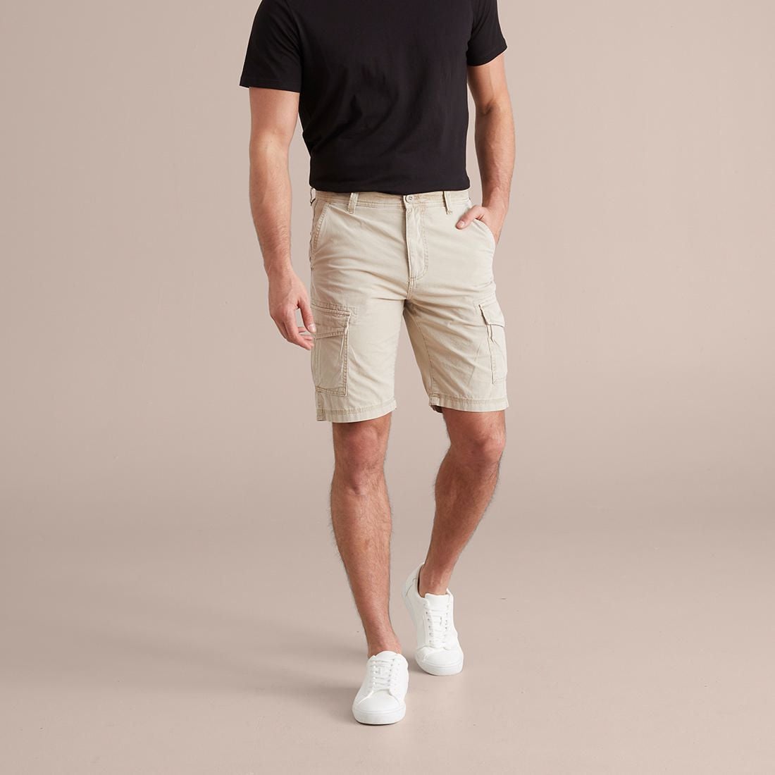 Cargo Shorts - Stone | Target Australia