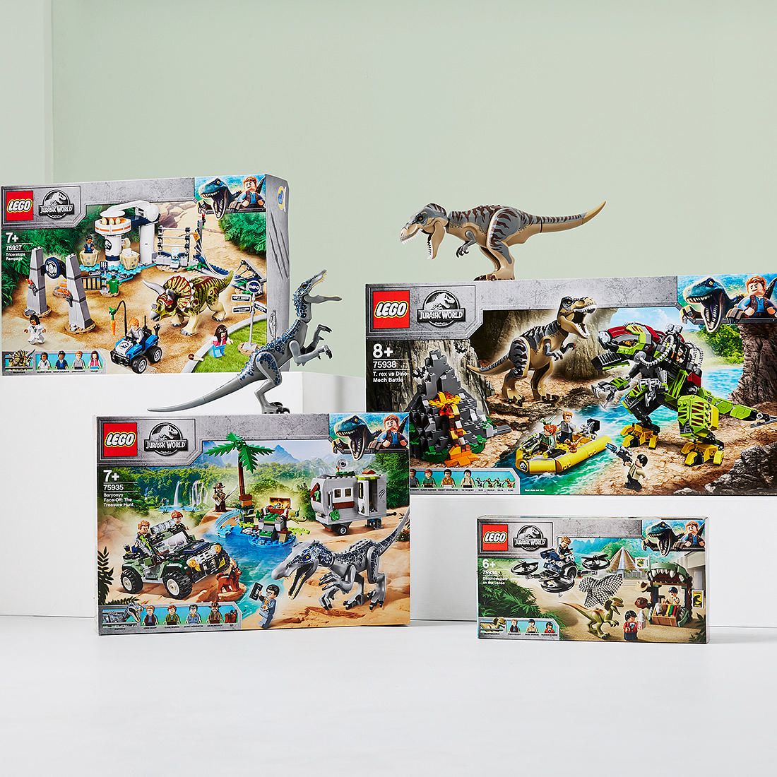 lego triceratops rampage