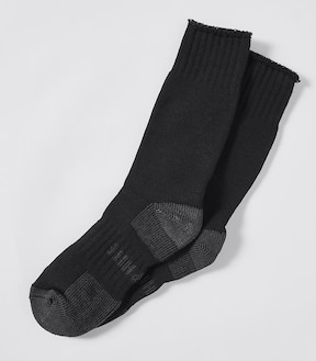 Graphite 2 Pack Bamboo Outdoor Socks - Black