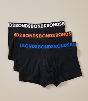 Bonds 3 Pack Everyday Trunks