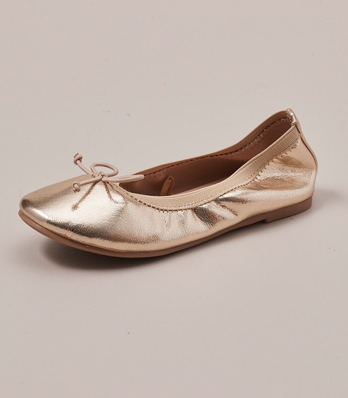 target.com.au | Kids Junior Ballet Flats - Gold Metallic
