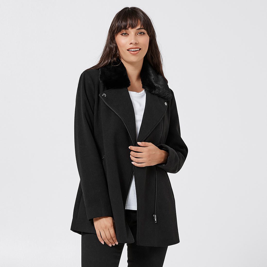 black fur coat target