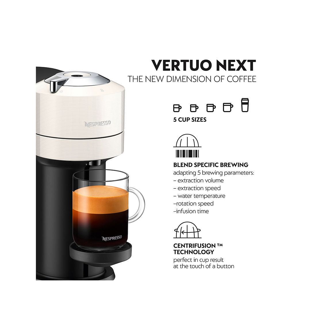 Nespresso Vertuo Next Solo Coffee 
