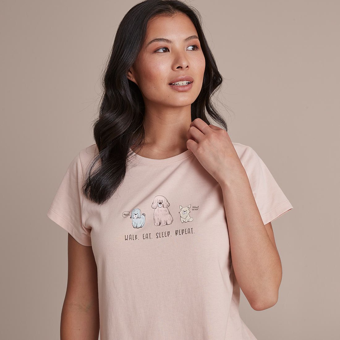 Slogan Sleep T-Shirt | Target Australia