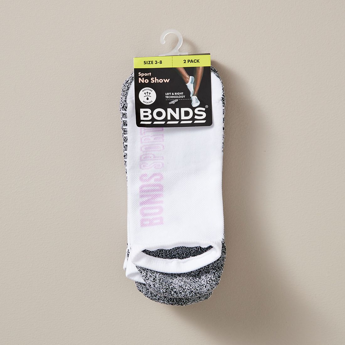 left and right sports socks