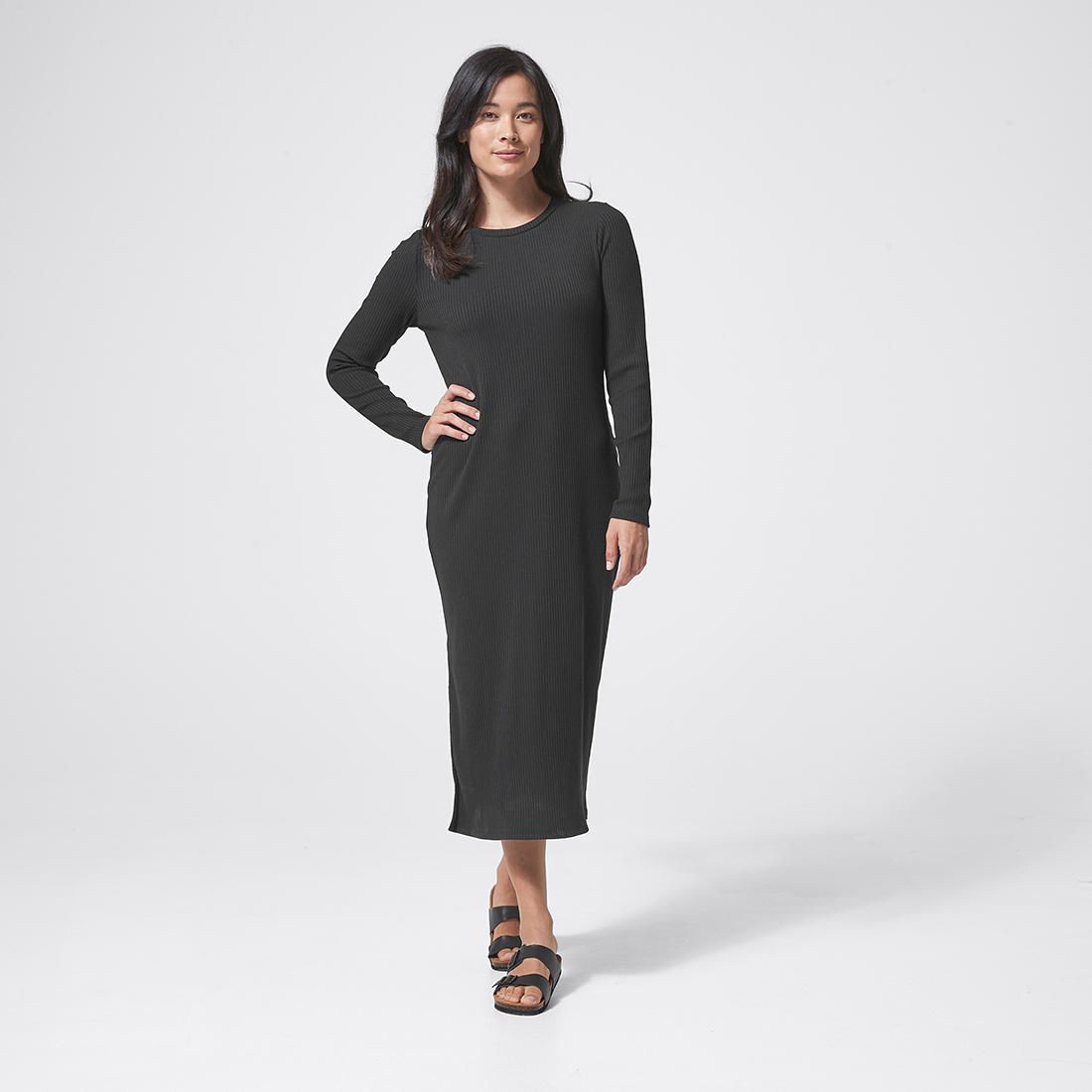 Rib Midi Dress | Target Australia