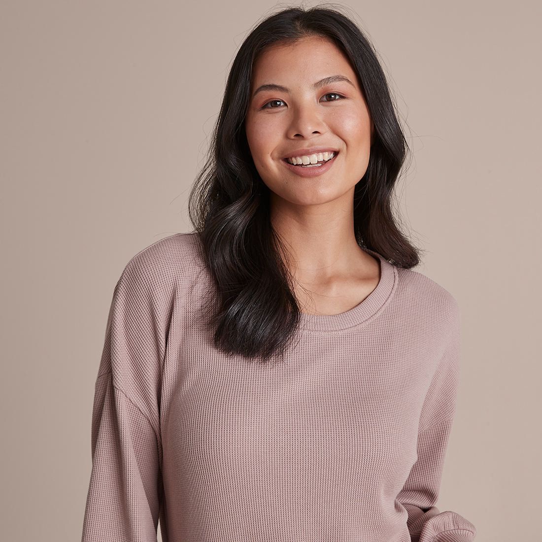 Waffle Sleep Long Sleeve T-Shirt 