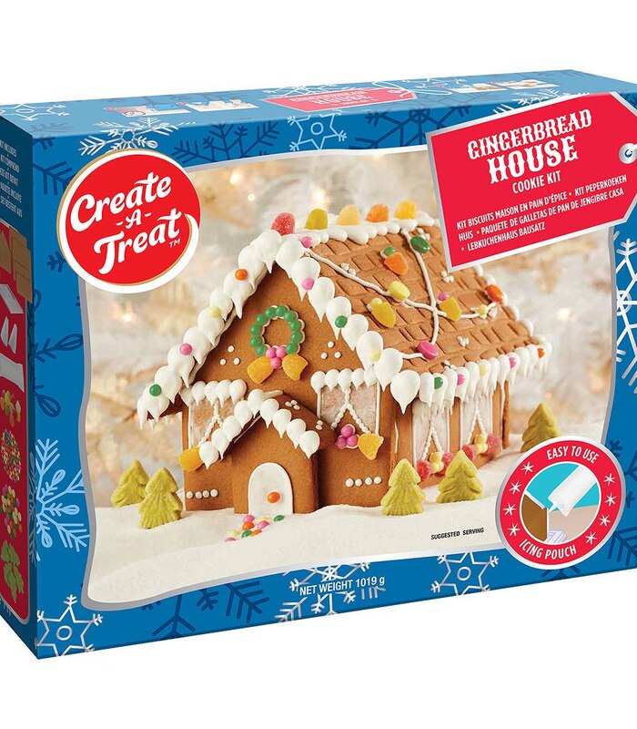 Create A Treat Gingerbread House Kit 1019g Target Australia