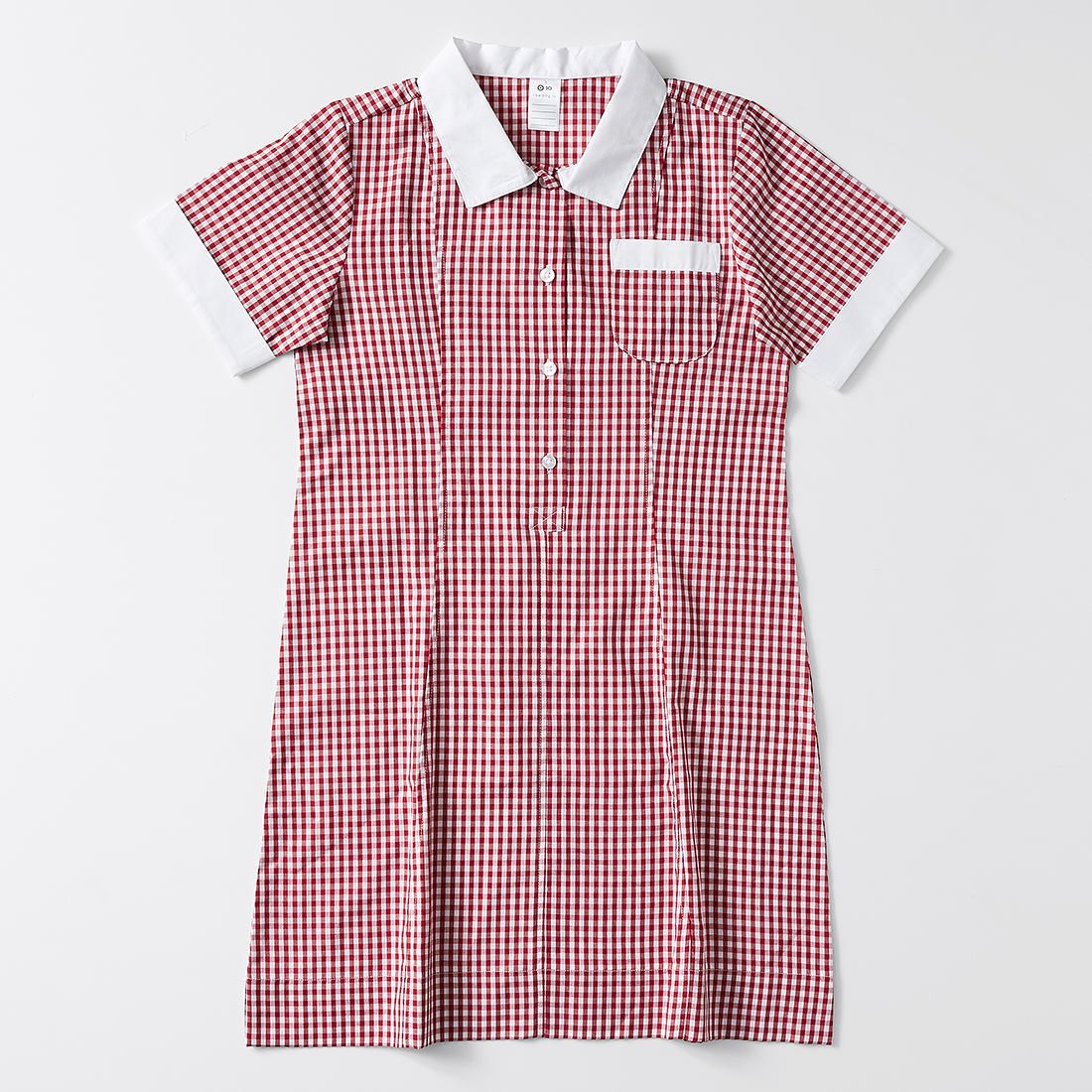 red gingham school dress