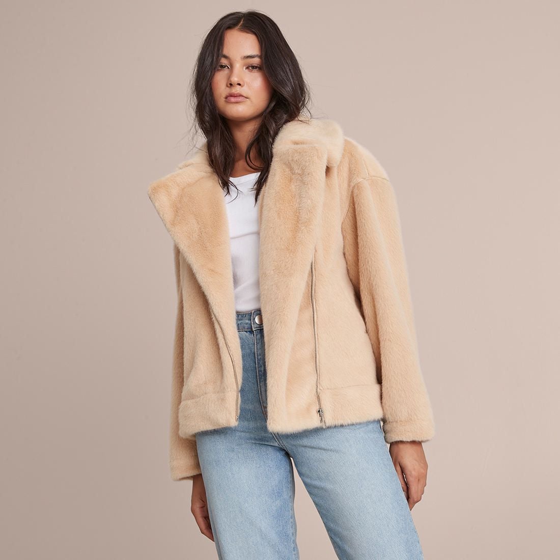 Lily Loves Fluffy Biker Jacket | Target 