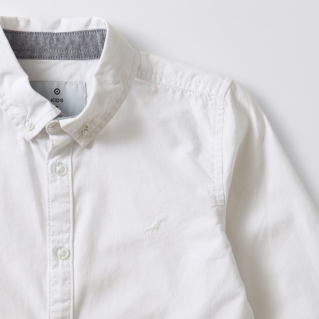 Long Sleeve Shirt - White | Target 