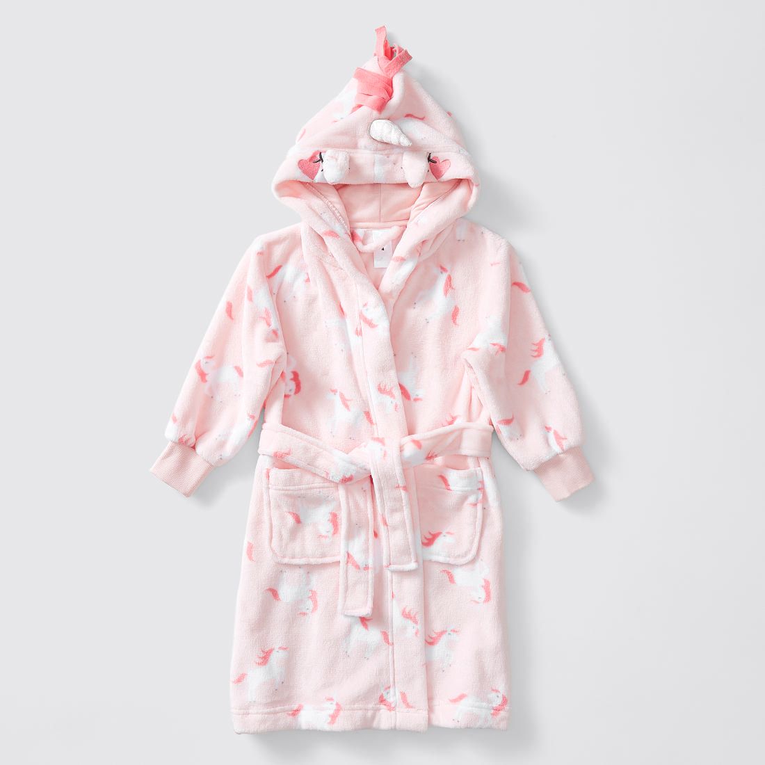 girls dressing gown unicorn