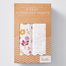 big w cot sheet