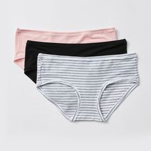 Lily Loves 3 Pack Soft Stretch Boyleg Briefs; Style: HU4121