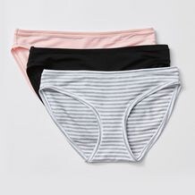 Lily Loves 3 Pack Lyocell Bikini Briefs