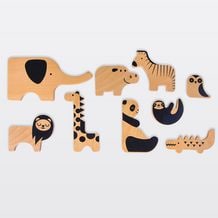 target wooden animal puzzle