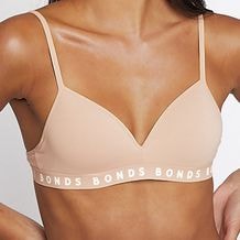 Bonds Hipster Flex It Crop Bra - Black