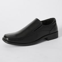 target black slip on shoes
