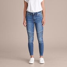 DENIM Sophie REPREVE&reg; Skinny High Rise Ankle Length Biker Jeans