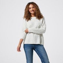 Crew Neck Cable Jumper