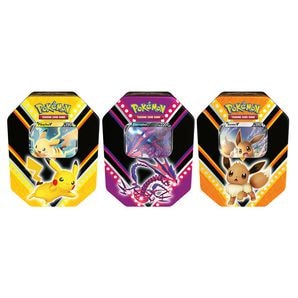 Boîte Métallique Pokémon TCG V Powers - Pokémon V Aléatoire : Eternatus, Pikachu Ou Évoli !