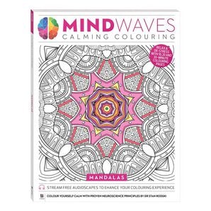 Mindwaves Calming Colouring: Mandalas | Target Australia