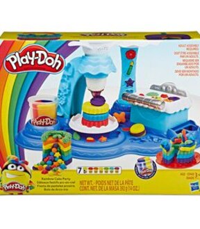 Play-Doh Rainbow Cake Party Playset