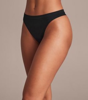 2 Pack Cotton Seamfree G-String Briefs