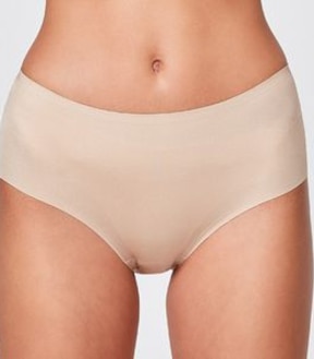 2 Pack Bonded No Show Midi Briefs